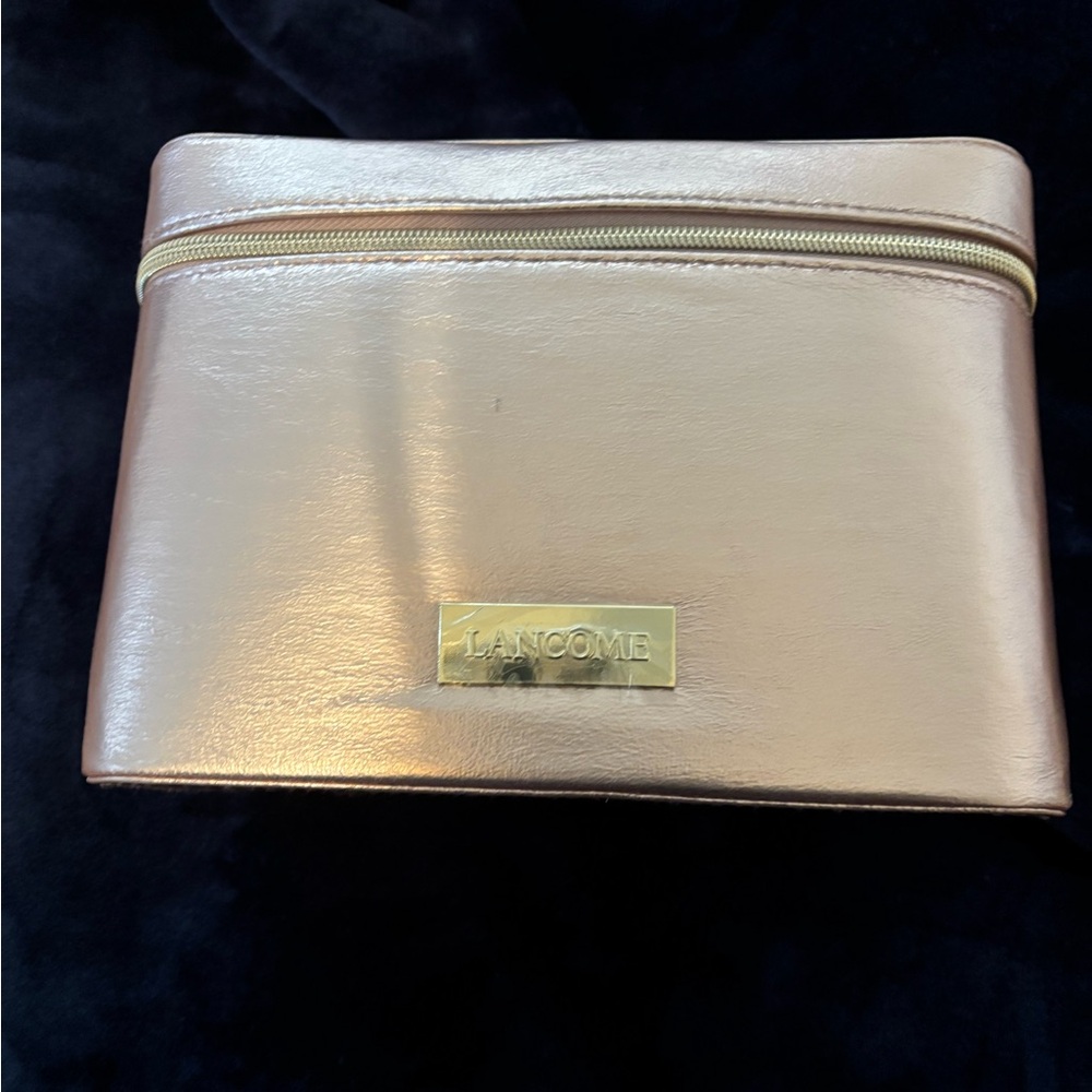 Gold Makeup Bag